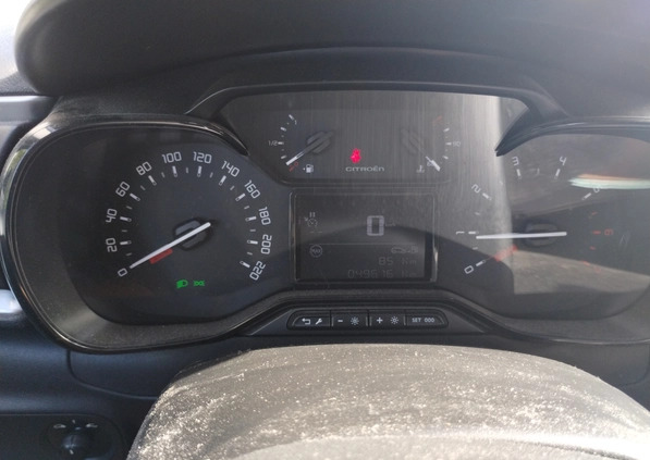 Citroen C3 cena 24500 przebieg: 49616, rok produkcji 2018 z Dębica małe 56